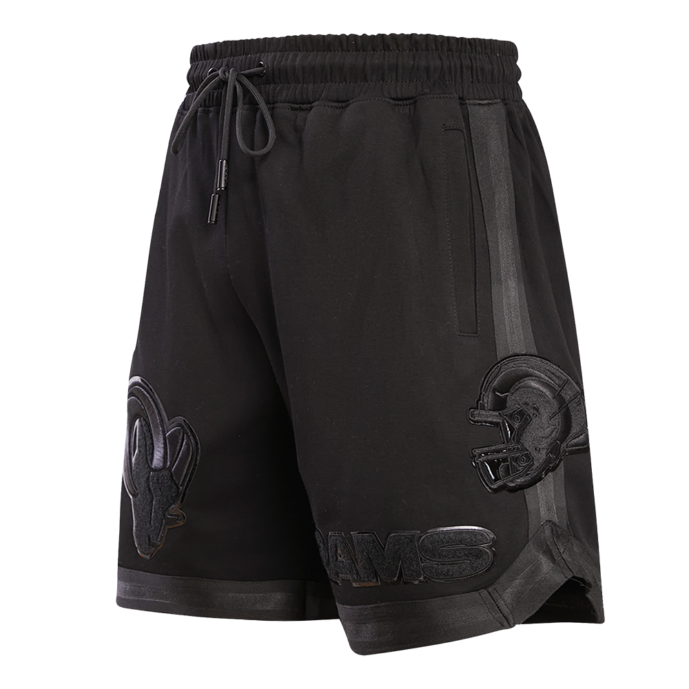 MLB BOSTON RED SOX TRIPLE BLACK MEN'S SHORT (TRIPLE BLACK)