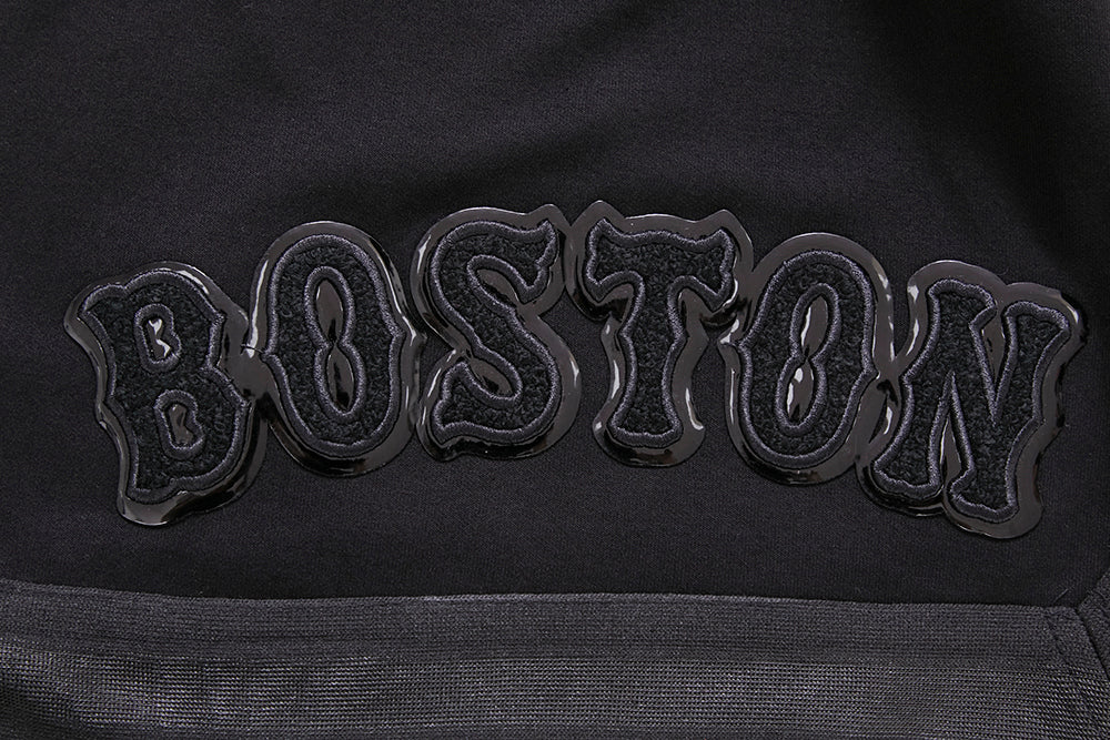 MLB BOSTON RED SOX TRIPLE BLACK MEN'S SHORT (TRIPLE BLACK)