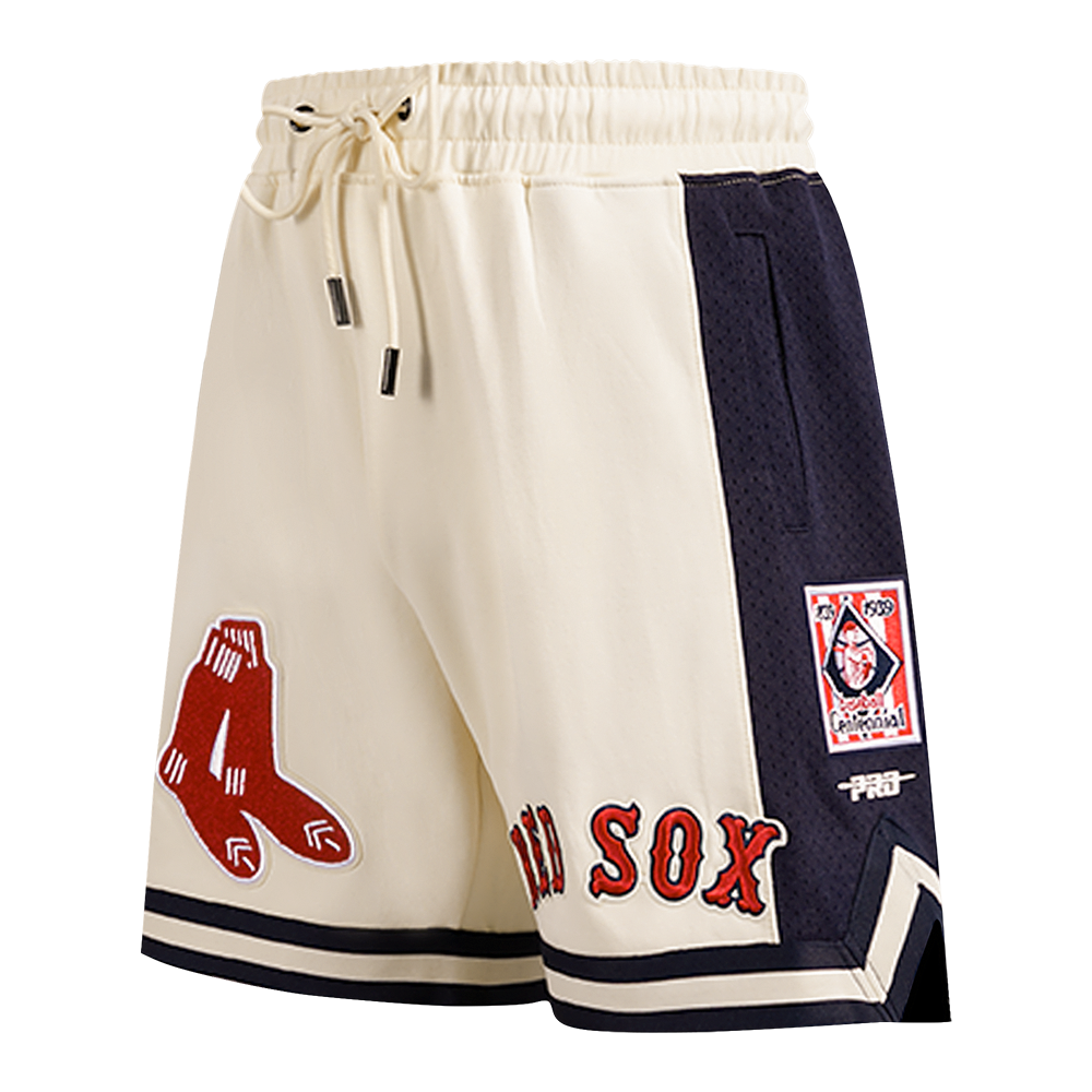 MLB BOSTON RED SOX RETRO CLASSIC MEN'S 2.0 SHORT (EGGSHELL/ MIDNIGHT NAVY)