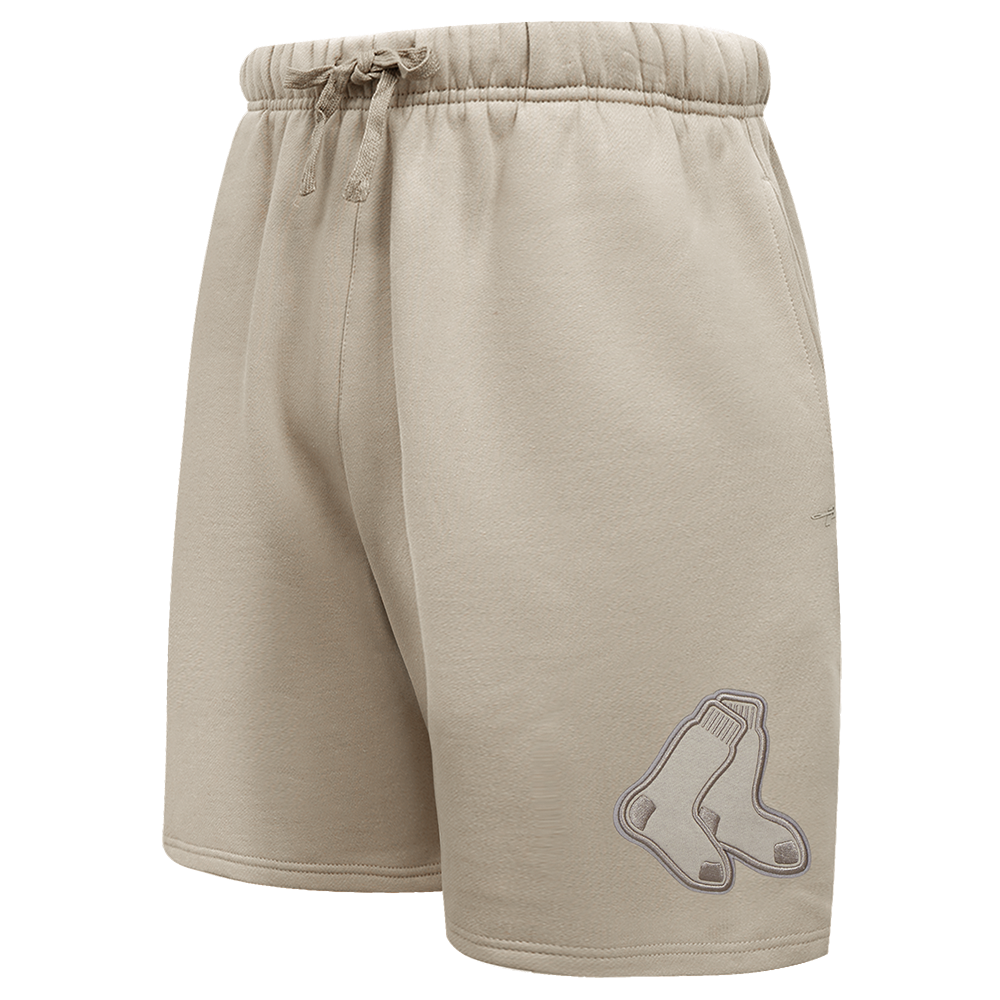 MLB BOSTON RED SOX NEUTRAL MEN'S  FLC SHORT (TAUPE)