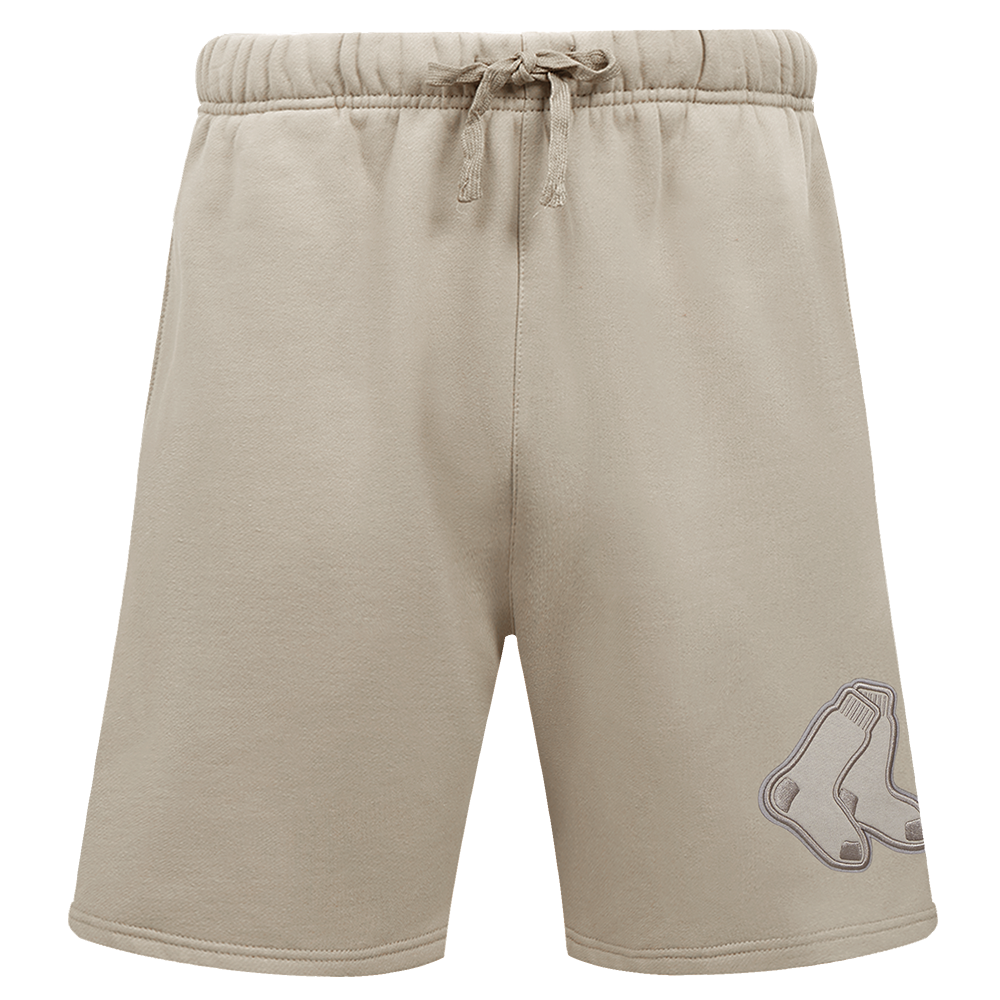 MLB BOSTON RED SOX NEUTRAL MEN'S  FLC SHORT (TAUPE)