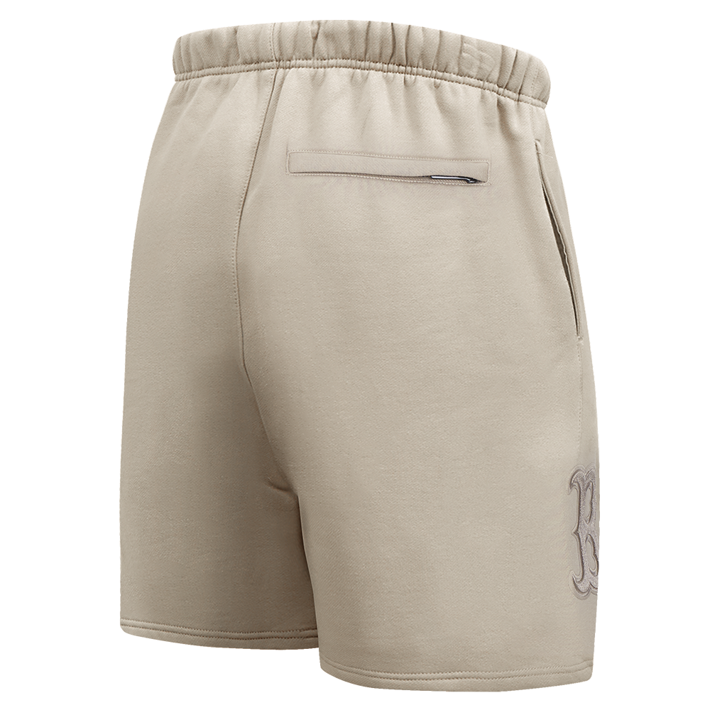 MLB BOSTON RED SOX NEUTRAL MEN'S  FLC SHORT (TAUPE)