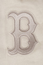 MLB BOSTON RED SOX NEUTRAL MEN'S  FLC SHORT (TAUPE)