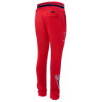 MLB BOSTON RED SOX SCRIPT TAIL MEN'S RIB FLC SWEATPANT (RED/MIDNIGHT NAVY/RED)