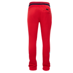 MLB BOSTON RED SOX SCRIPT TAIL MEN'S RIB FLC SWEATPANT (RED/MIDNIGHT NAVY/RED)