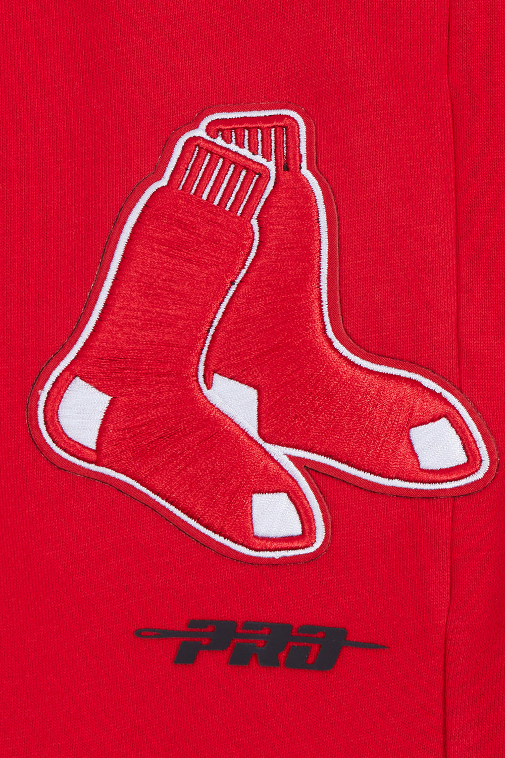 MLB BOSTON RED SOX SCRIPT TAIL MEN'S RIB FLC SWEATPANT (RED/MIDNIGHT NAVY/RED)