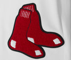 MLB BOSTON RED SOX CLASSIC CHENILLE PANTALON JOGGER POUR HOMME (BLANC)
