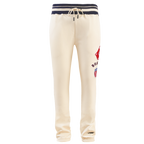 MLB BOSTON RED SOX RETRO CLASSIC MEN'S SWEATPANT (EGGSHELL/ MIDNIGHT NAVY)