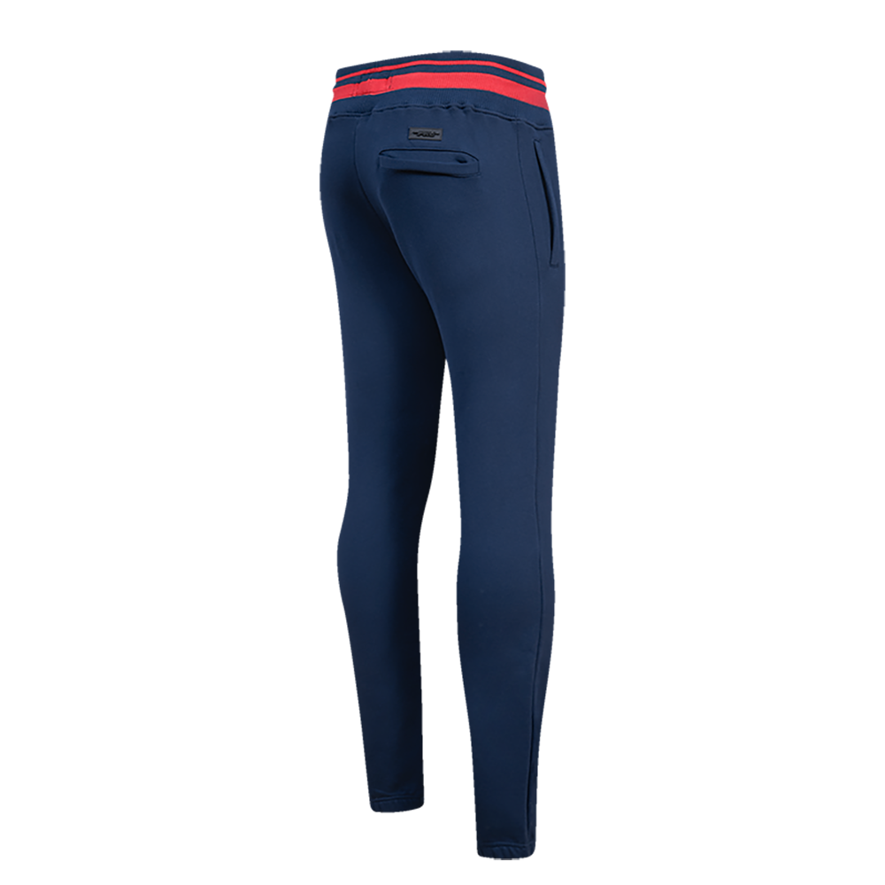 MLB BOSTON RED SOX RETRO CLASSIC MEN'S SWEATPANT (MIDNIGHT NAVY/RED/MIDNIGHT NAVY)