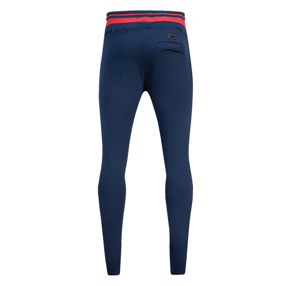 MLB BOSTON RED SOX RETRO CLASSIC MEN'S SWEATPANT (MIDNIGHT NAVY/RED/MIDNIGHT NAVY)