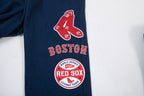 MLB BOSTON RED SOX RETRO CLASSIC MEN'S SWEATPANT (MIDNIGHT NAVY/RED/MIDNIGHT NAVY)