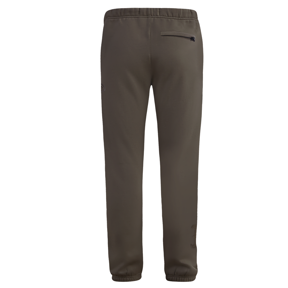 MLB BOSTON RED SOX NEUTRAL MEN'S  FLC SWEATPANT (DARK TAUPE)