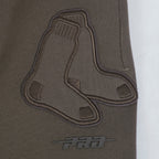 MLB BOSTON RED SOX NEUTRAL MEN'S  FLC SWEATPANT (DARK TAUPE)