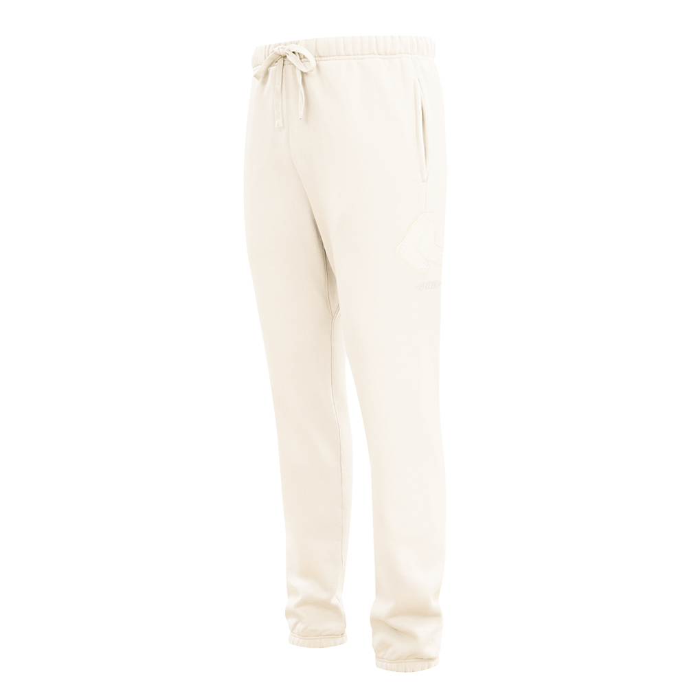 MLB BOSTON RED SOX NEUTRAL MEN'S  FLC SWEATPANT (EGGSHELL)