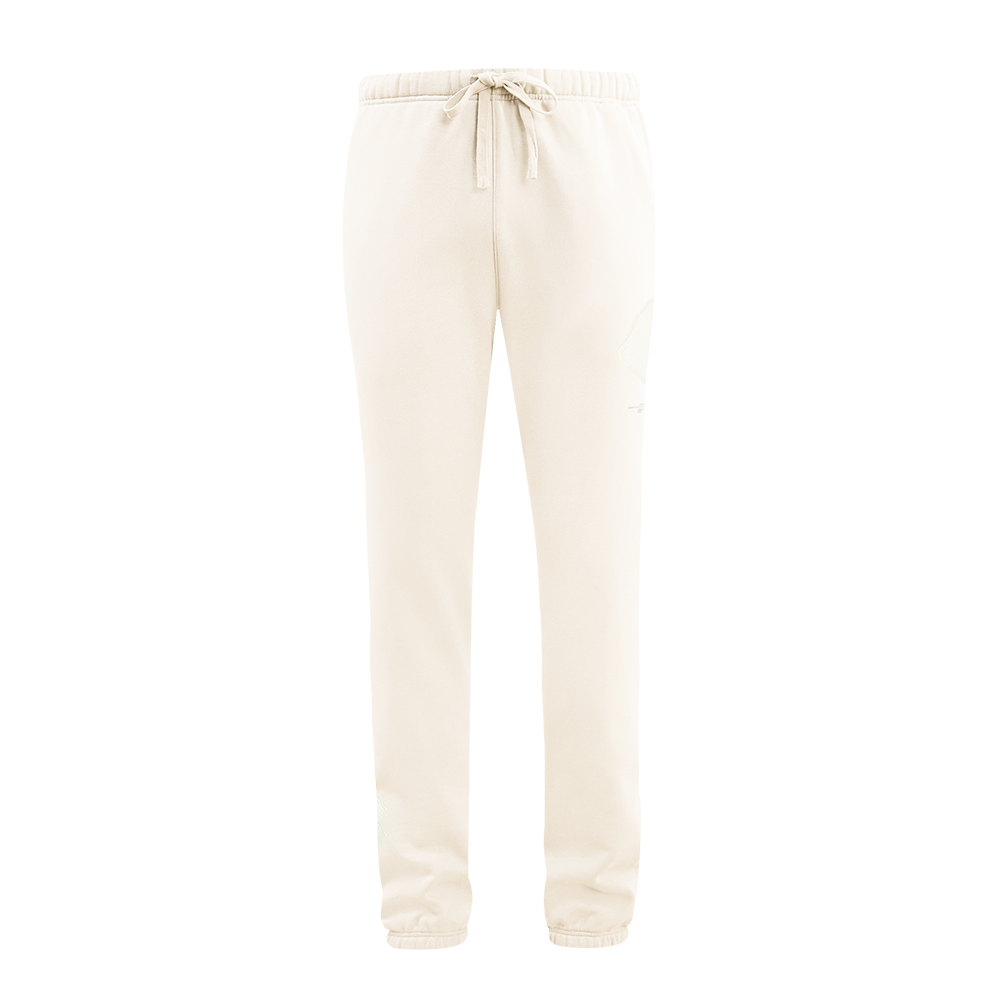 MLB BOSTON RED SOX NEUTRAL MEN'S  FLC SWEATPANT (EGGSHELL)