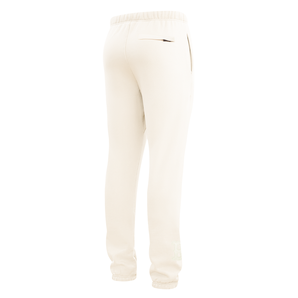 MLB BOSTON RED SOX NEUTRAL MEN'S  FLC SWEATPANT (EGGSHELL)