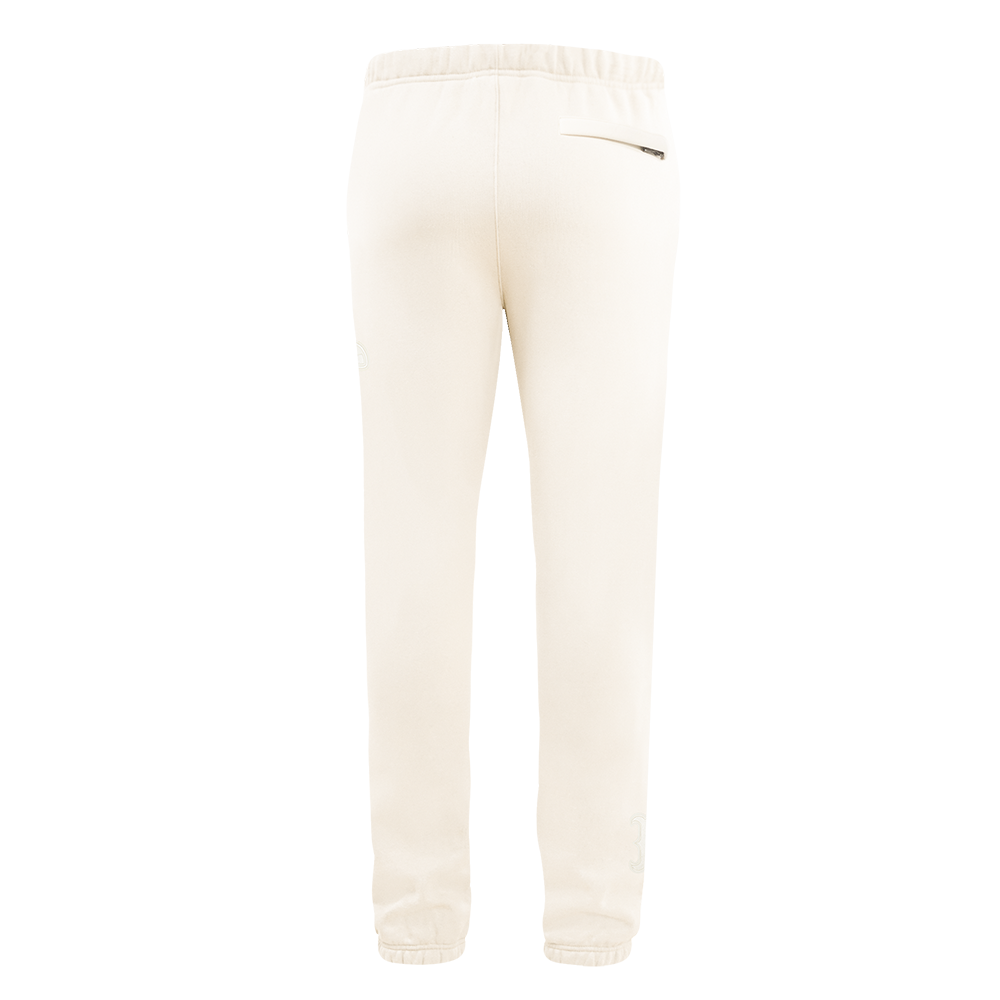 MLB BOSTON RED SOX NEUTRAL MEN'S  FLC SWEATPANT (EGGSHELL)