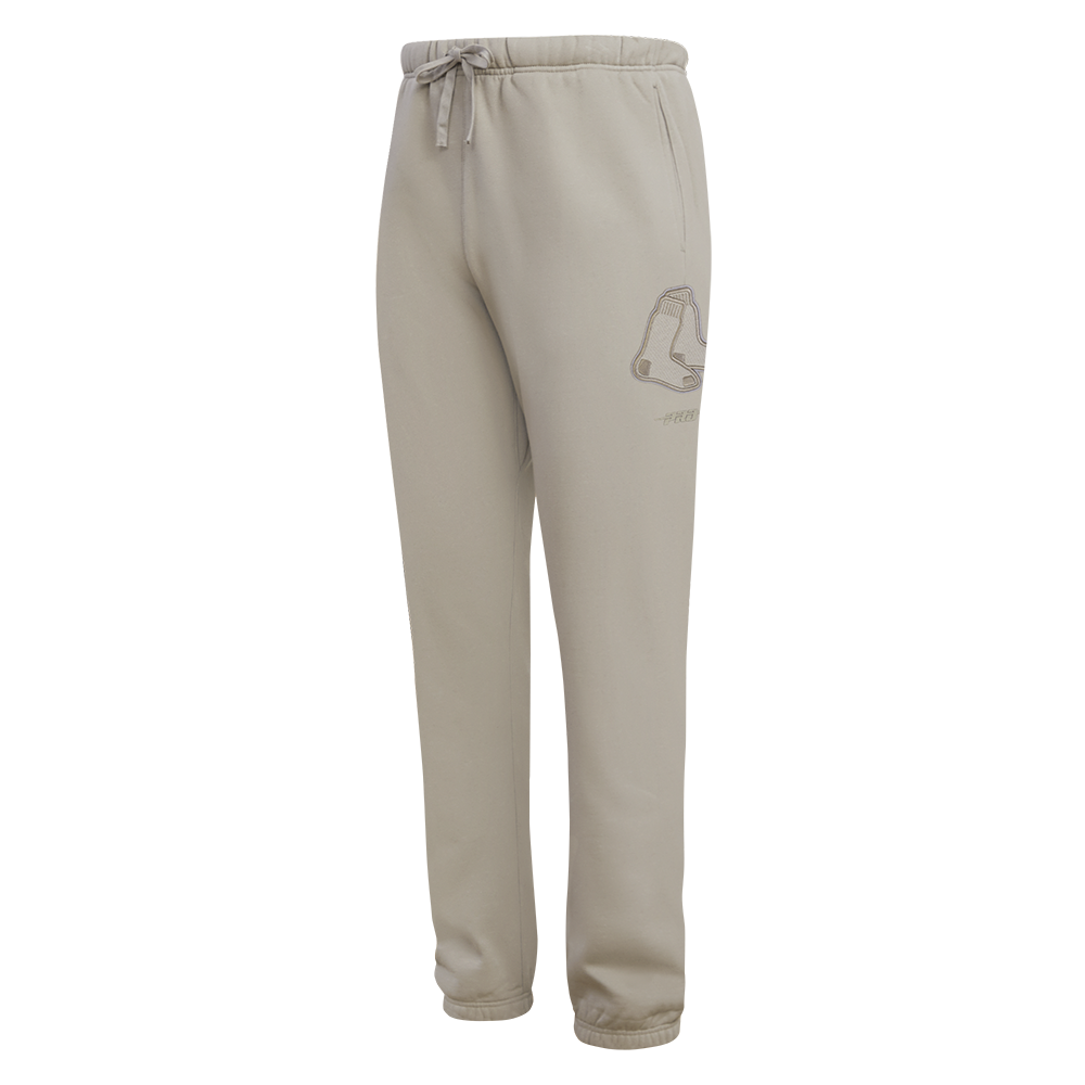 MLB BOSTON RED SOX NEUTRAL MEN'S  FLC SWEATPANT (TAUPE)