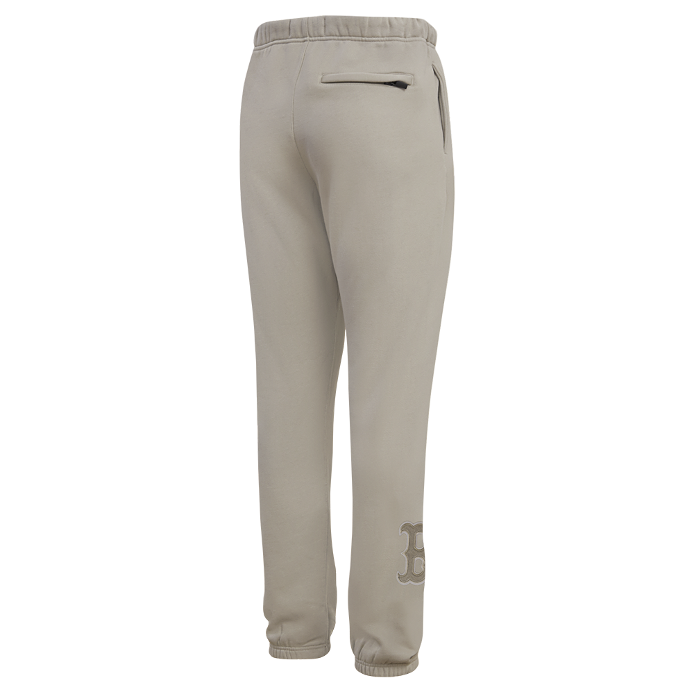 MLB BOSTON RED SOX NEUTRAL MEN'S  FLC SWEATPANT (TAUPE)