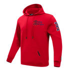 MLB BOSTON RED SOX SOUVENIR CHANDAIL À CAPUCHON EN MOLLETON POUR HOMME (ROUGE)
