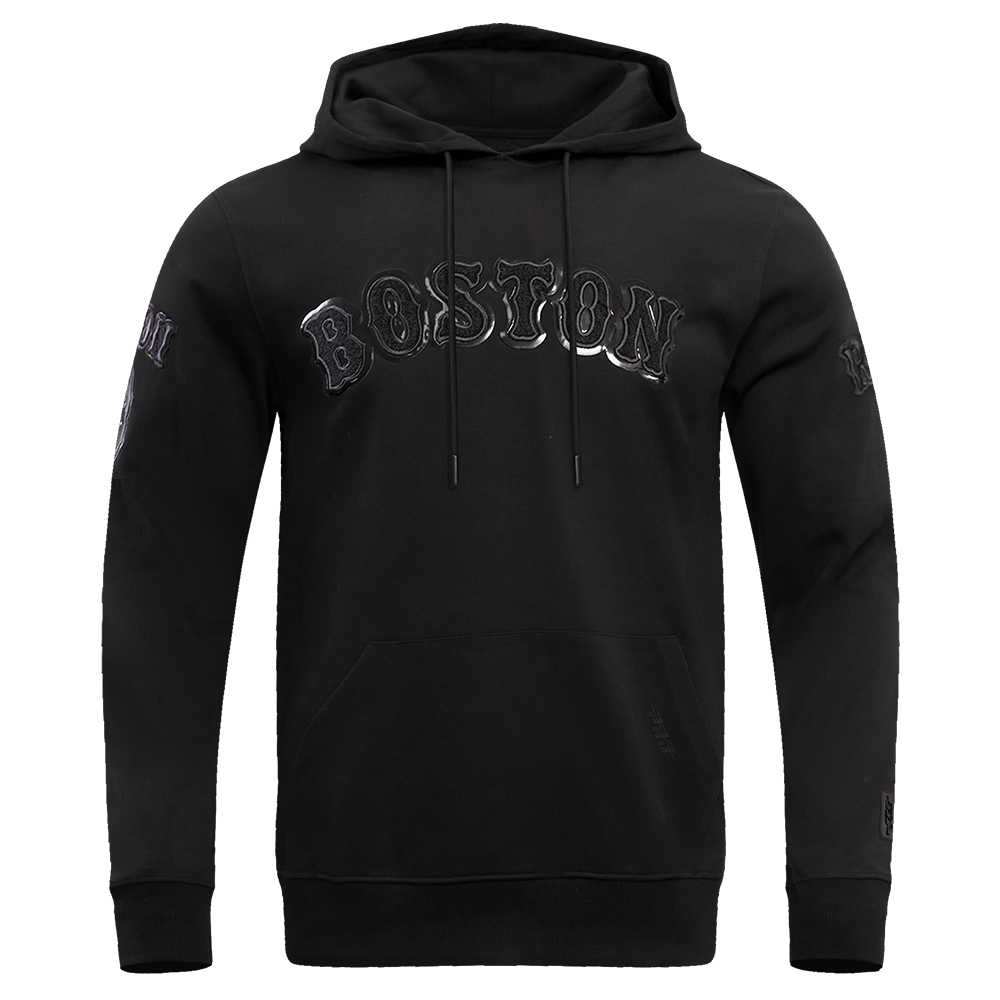 MLB BOSTON RED SOX TRIPLE BLACK CHANDAIL À CAPUCHON POUR HOMME (TRIPLE NOIR)