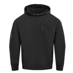 MLB BOSTON RED SOX NEUTRAL MEN'S  DROP SHOULDER FLC PO HOODIE (BLACK)