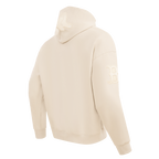 MLB BOSTON RED SOX NEUTRAL MEN'S  DROP SHOULDER FLC PO HOODIE (EGGSHELL)