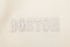 MLB BOSTON RED SOX NEUTRAL MEN'S  DROP SHOULDER FLC PO HOODIE (EGGSHELL)