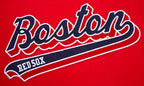 MLB BOSTON RED SOX SCRIPT TAIL BLOUSON COLLÉGIAL POUR HOMME (ROUGE/BLANC/MARINE MINUIT)