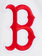 MLB BOSTON RED SOX SCRIPT TAIL BLOUSON COLLÉGIAL POUR HOMME (ROUGE/BLANC/MARINE MINUIT)