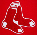 MLB BOSTON RED SOX SCRIPT TAIL BLOUSON COLLÉGIAL POUR HOMME (ROUGE/BLANC/MARINE MINUIT)