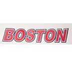 MLB BOSTON RED SOX MEN'S MOTO JACKET (EGGSHELL/ MIDNIGHT NAVY)