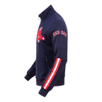 MLB BOSTON RED SOX CLASSIC VESTE D'ENTRAÎNEMENT EN MAILLE DOUBLE POUR HOMME (MARINE MINUIT)