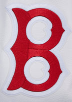 MLB BOSTON RED SOX RETRO CLASSIC MEN'S RIB WOOL VARSITY JACKET (MIDNIGHT NAVY/RED/MIDNIGHT NAVY)