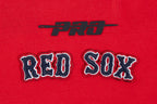 MLB BOSTON RED SOX SCRIPT TAIL HAUT DE COUPE BOYFRIEND POUR FEMME (ROUGE)