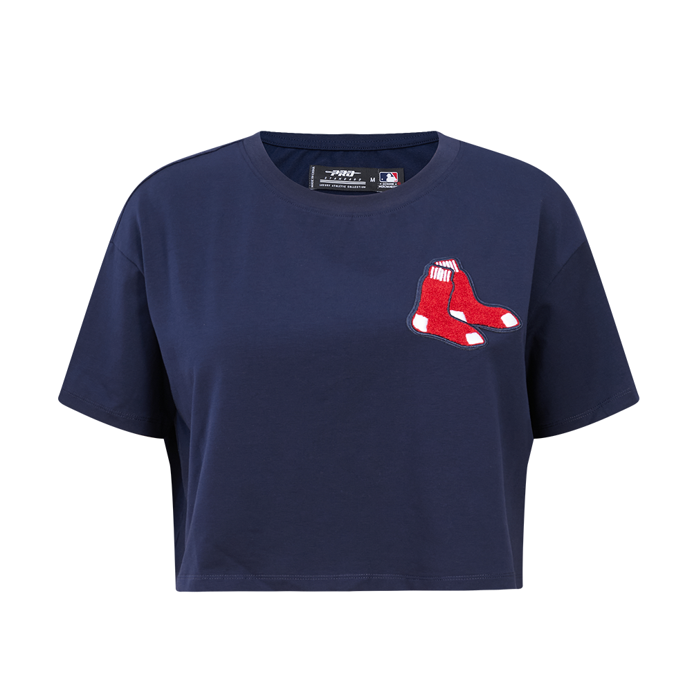 MLB BOSTON RED SOX CLASSIC WOMEN'S BOXY TOP (MIDNIGHT NAVY)