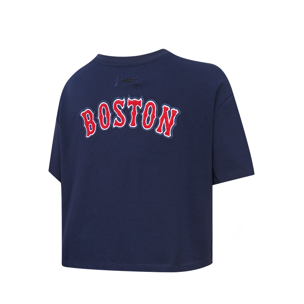 MLB BOSTON RED SOX CLASSIC WOMEN'S BOXY TOP (MIDNIGHT NAVY)