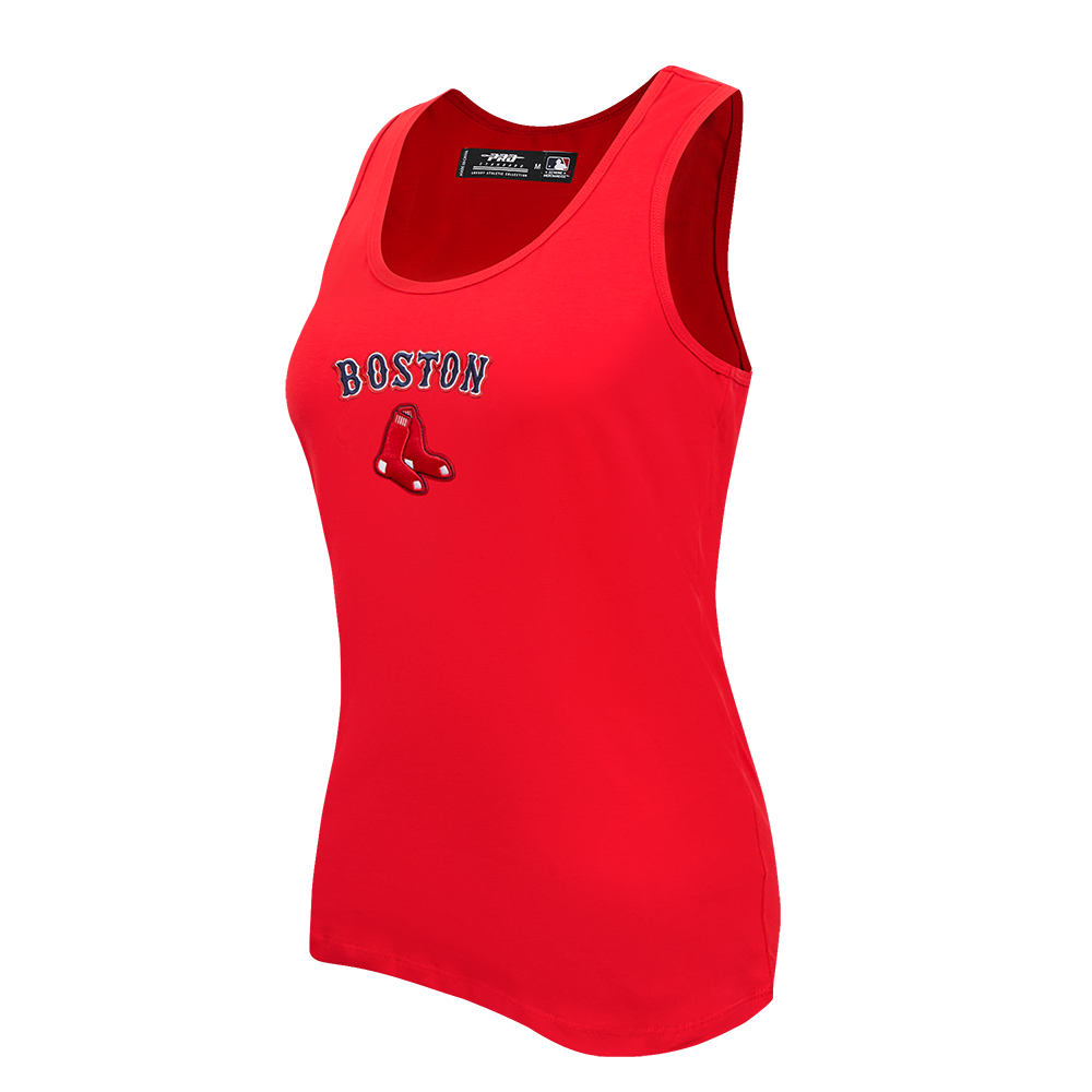 MLB BOSTON RED SOX CLASSIC WOMEN'S RELAXED FIT RACERBACK (RED)