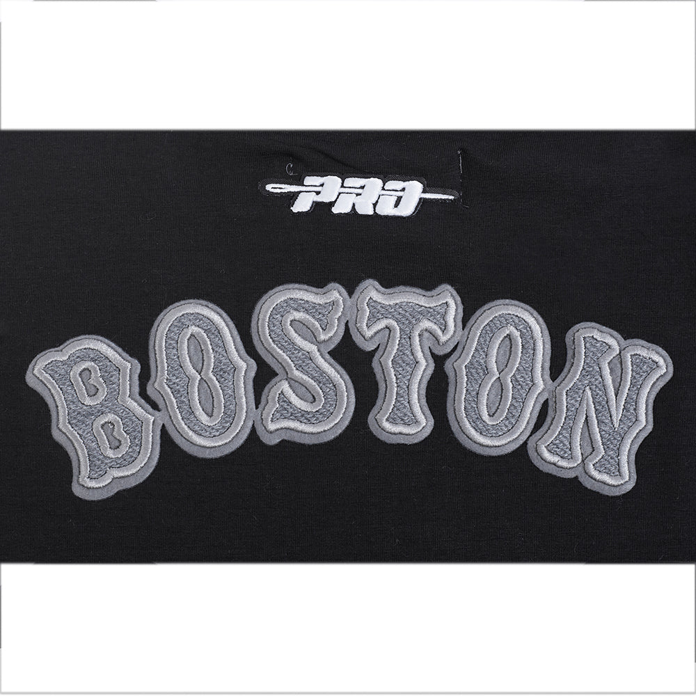 MLB BOSTON RED SOX REVERSE FRENCH TERRY WOMEN'S BODYCON DRESS (BLACK)