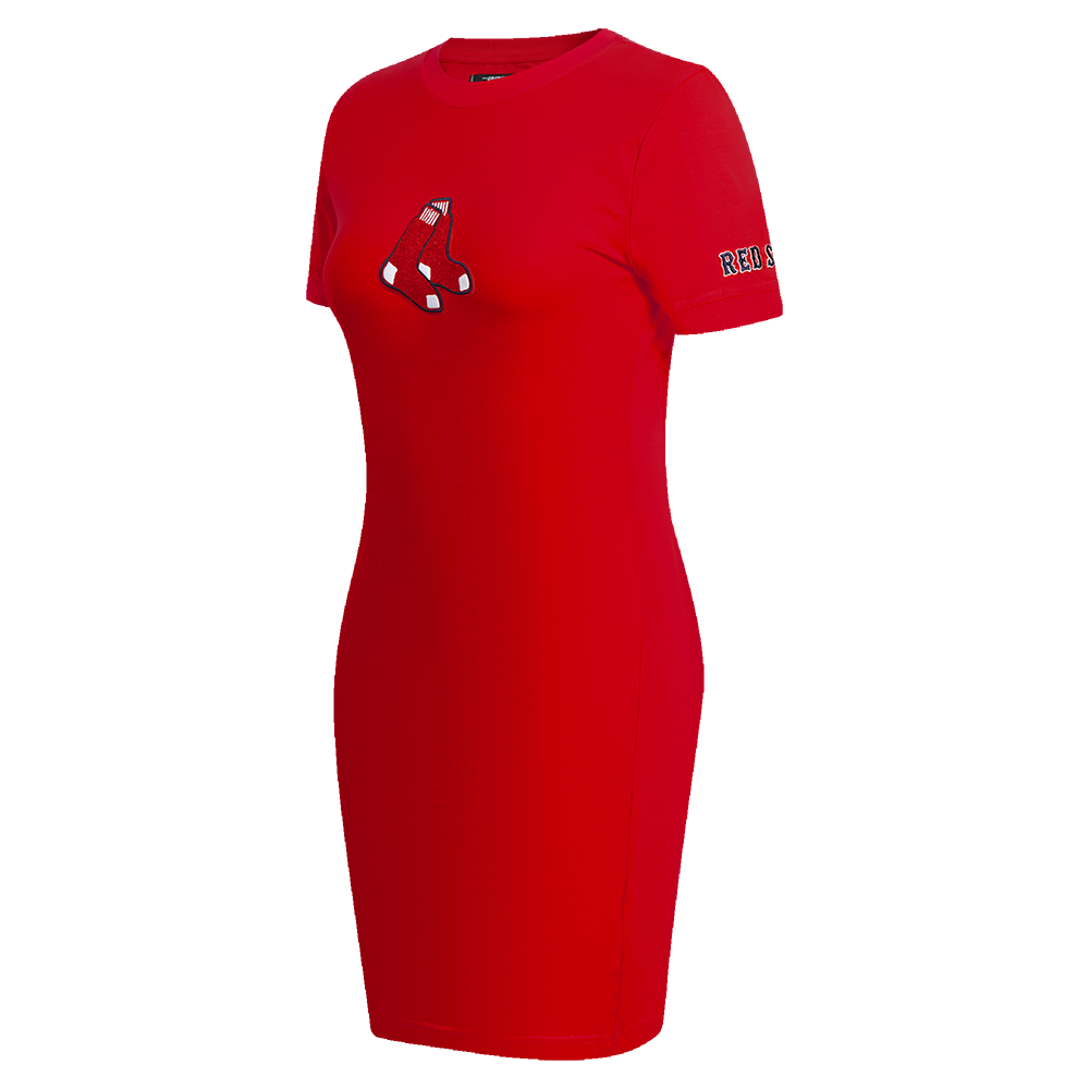 MLB BOSTON RED SOX CLASSIC WOMEN'S BODYCON DRESS (RED)