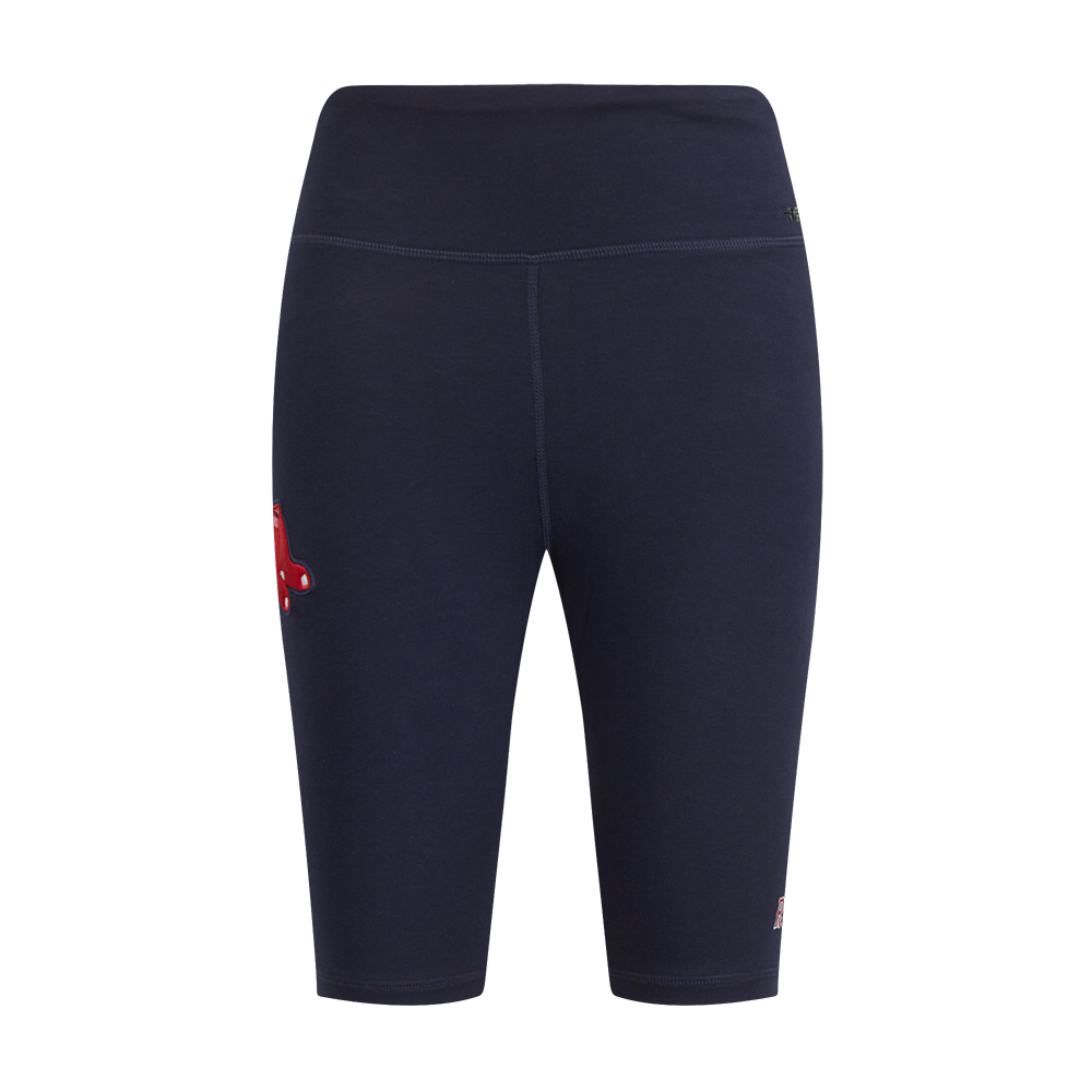 MLB BOSTON RED SOX CLASSIC WOMEN'S COTTON BIKE SHORT (MIDNIGHT NAVY)
