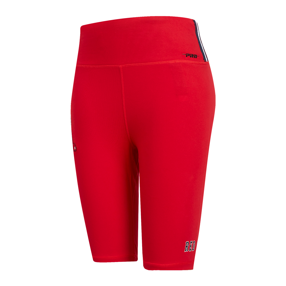 MLB BOSTON RED SOX CLASSIC WOMEN'S COTTON BIKE SHORT (RED)