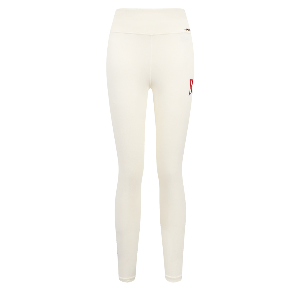 MLB BOSTON RED SOX RETRO CLASSIC WOMEN'S JERSEY LEGGING (EGGSHELL)