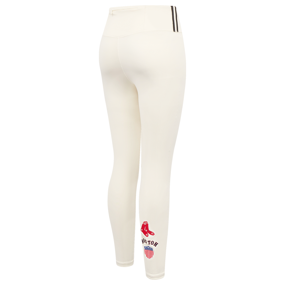 MLB BOSTON RED SOX RETRO CLASSIC LEGGING EN JERSEY POUR FEMME (COQUILLE D'ŒUF)