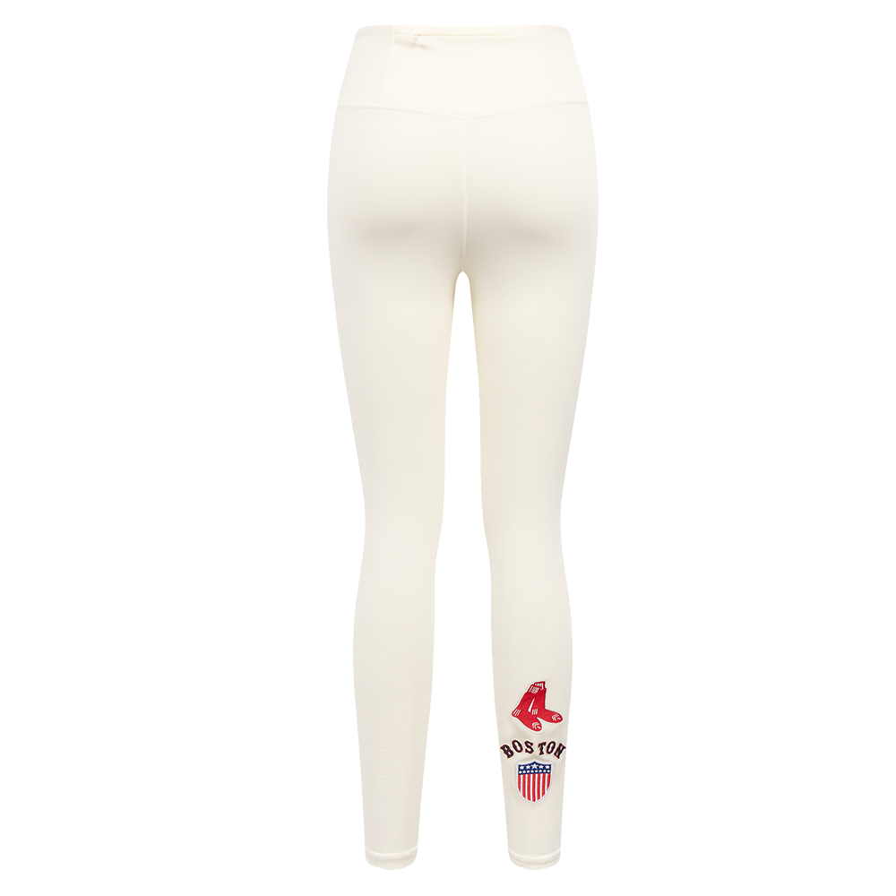 MLB BOSTON RED SOX RETRO CLASSIC LEGGING EN JERSEY POUR FEMME (COQUILLE D'ŒUF)