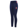 MLB BOSTON RED SOX RETRO CLASSIC WOMEN'S JERSEY LEGGING (MIDNIGHT NAVY)