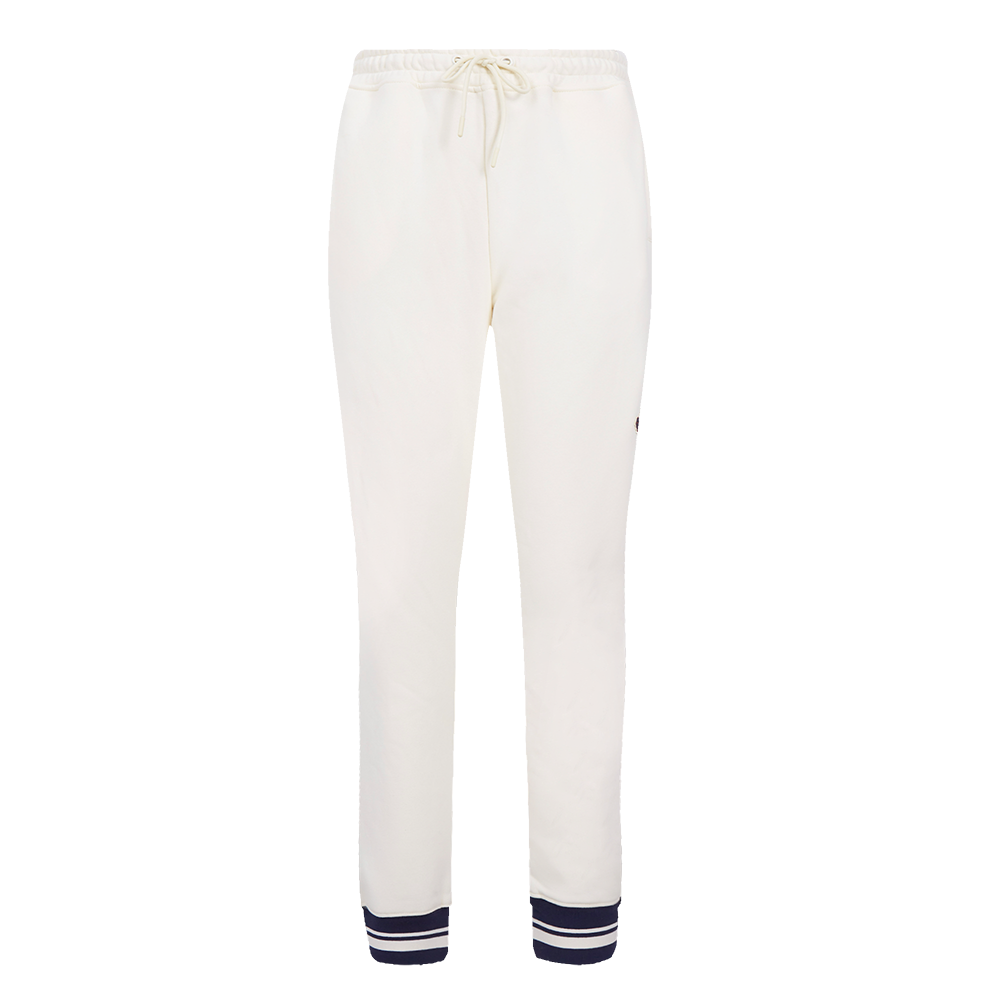 MLB BOSTON RED SOX RETRO CLASSIC WOMEN'S RIB SWEATPANT (EGGSHELL/ MIDNIGHT NAVY)