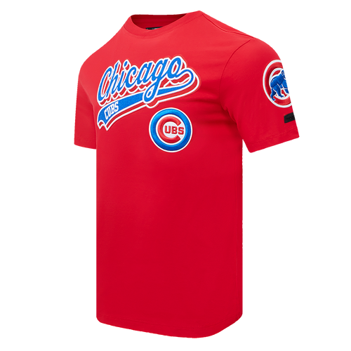 MLB CHICAGO CUBS SCRIPT TAIL MEN'S SJ TOP (RED)