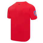 MLB CHICAGO CUBS SCRIPT TAIL MEN'S SJ TOP (RED)