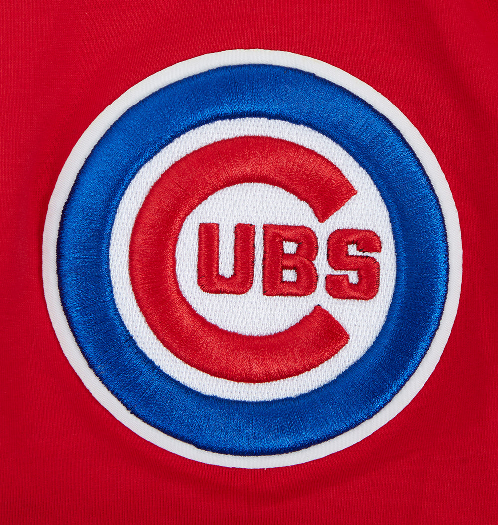 MLB CHICAGO CUBS SCRIPT TAIL MEN'S SJ TOP (RED)